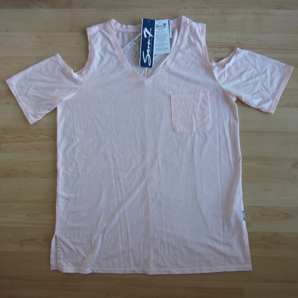 Seven7 Womens Cold Shoulder Top - Picture 5 of 5